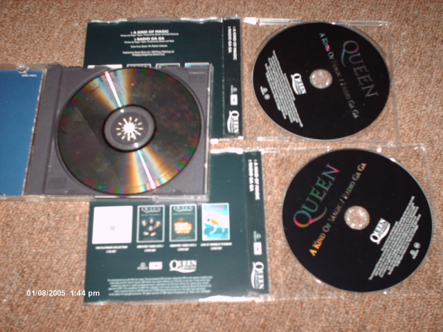 Classic Queen (US Promo), Radio/GaGa singles (2)